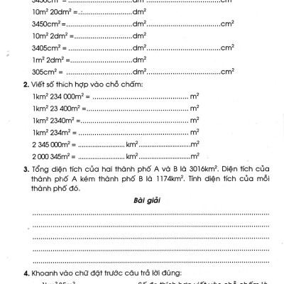 Vở Luyện Toán 4 Tập 2 (Dùng Chung Cho Các Bộ SGK Hiện Hành)_HA