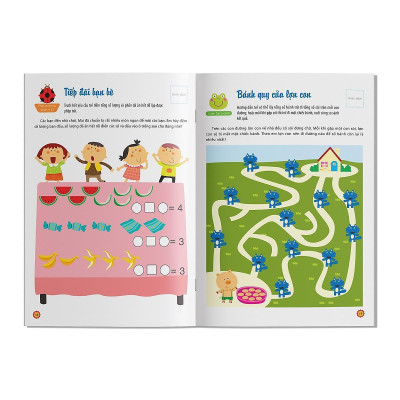 Sách - Học Toán Thật Đơn Giản - 4-5 Tuổi - Tập 2 - Đông A