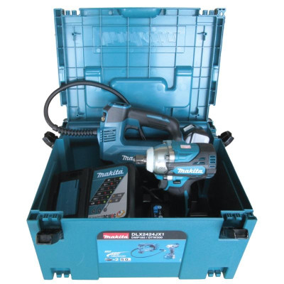 BỘ SẢN PHẨM (DMP180＋DTW300)(18V) MAKITA DLX2424JX1 (02 PIN 18V 01 ĐẾ SẠC 01 VALI ĐỰNG MAKPAC) - HÀNG CHÍNH HÃNG