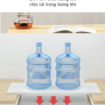 Bàn làm việc ngồi bệt đa năng gỗ MDF phủ melamin thương hiệu IGA - GA15