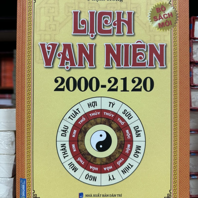 Sách - Combo 2 cuốn Lịch Vạn Niên 2000-2120 và Luận Giải và Hướng Dẫn Sử Dụng Lịch Vạn Niên