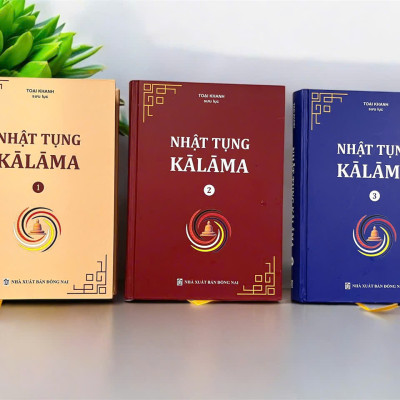 Bộ 3 cuốn sách kinh nhật tụng kàlàma - Toại Khanh (Tập 1-2-3)
