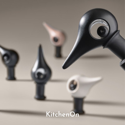 Nắp đậy chai rượu vang Bird, màu da