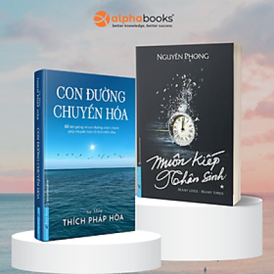 Combo: Con Đường Chuyển Hoá (Sa Môn Thích Pháp Hoà) + Muôn Kiếp Nhân Sinh Tập 1 Bìa Mềm (Nguyên Phong)