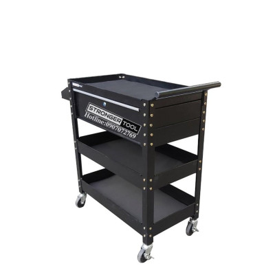 Xe đẩy dụng cụ 3 khay 1 ngăn kéo to Stronger Tool