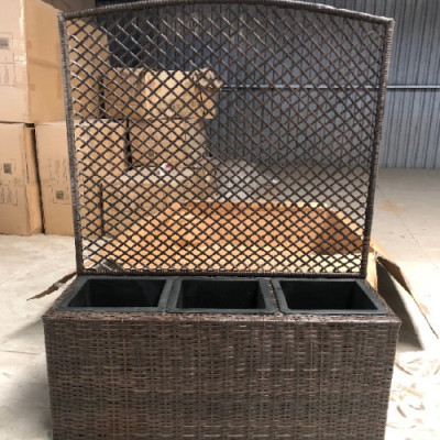 Chậu trồng hoa Juno Sofa hình chữ nhật 80 x 33 x 122 cm