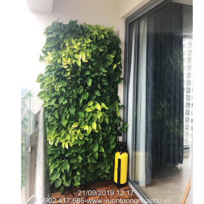 10 tầng Module Trồng Cây Ban Công Cao Cấp dạng Đứng Vertical Có Tưới Nhỏ Giọt Bán tự động (kèm 1 khay nước+ bộ tưới) dành cho ban công KHÔNG có vòi cấp nước nhập khẩu Bồ Đào Nha