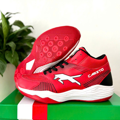 Giày bóng chuyền VHD Cabeto Sói đầu đàn đế có đệm hơi bảo vệ khớp gối, cày sân bê tông siêu bền - Chính hãng