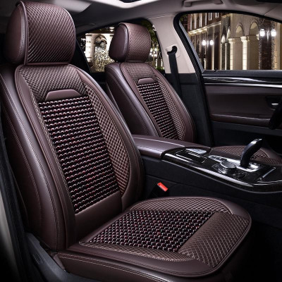 Lót Ghế Ô Tô - Bọc Ghế Ô Tô - Lót Ghế Hạt Gỗ Cao Cấp Chống Nóng, Massage Lưng