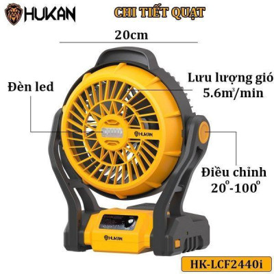 THÂN QUẠT CHẠY PIN 21V BODY HK-LCF2440I HUKAN - HÀNG CHÍNH HÃNG