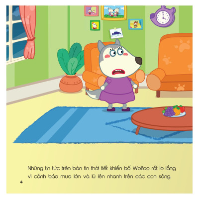 Kỹ Năng Sống - Cùng Wolfoo Rèn Kỹ Năng An Toàn - Khi Xảy Ra Lũ Lụt - Bản Quyền