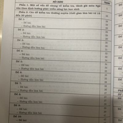 Ôn tập - Kiểm tra nâng cao và phát triển năng lực Ngữ Văn 6 Tập 1