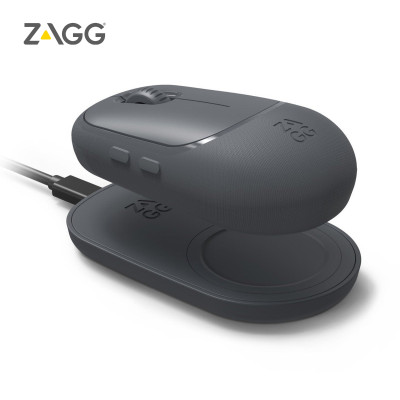 Chuột không dây Bluetooth Zagg Pro Mouse, kết nối đa thiết bị , bảo hành 12 tháng 1 đổi 1 - Hàng chính hãng