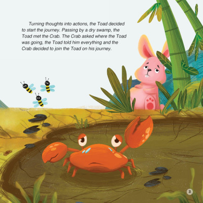 Truyện Cổ Tích Việt Nam - Cóc Kiện Trời (Song Ngữ Việt - Anh)