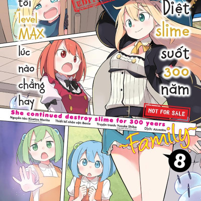 [Combo Manga] Diệt Slime Suốt 300 Năm, Tôi Levelmax Lúc Nào Chẳng Hay - Tập 8 + Tập 9 - Tặng Kèm Booklet 48 Trang + 2 Postcard Hai Mặt Bồi Cứng