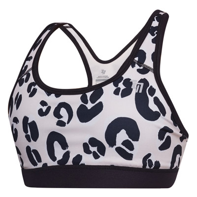 Áo Thể Thao Nữ Just Feel Free H6614  - Trắng Phối Đen