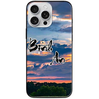 Ốp lưng cho IPhone 15 - 15 Plus - 15 Pro - 15 Pro Max - 16 - 16 Plus - 16 Pro - 16 Pro Max - Bình An - Hàng Chính Hãng