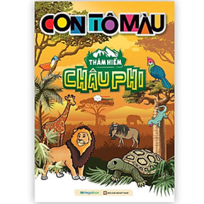Sách - Con Tô Màu Thám Hiểm - Chọn Lẻ 4 Chủ Đề - Megabook