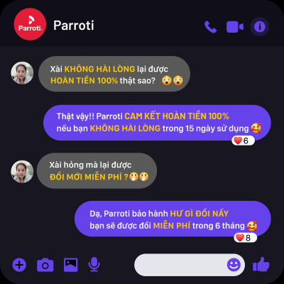 Cây lau nhà thay thế bộ lau nhà PX01 (Không bao gồm thùng vắt) - Parroti MOP-PX01