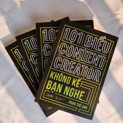 Sách 101 ĐIỀU CONTENT CREATOR KHÔNG KỂ BẠN NGHE (AZ)\