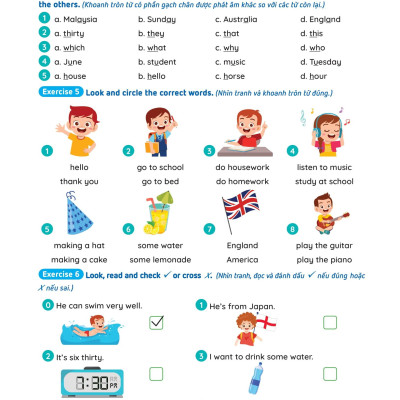 Sách - Phiếu Ôn Hè Tiếng Anh Lớp 4