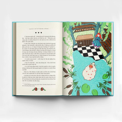 Sách - Alice ở xứ sở diệu kì và Alice ở xứ sở trong gương - Bìa cứng - Đông A