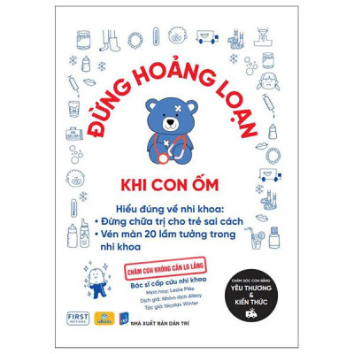Sách - Đừng Hoảng Loạn Khi Con Ốm
