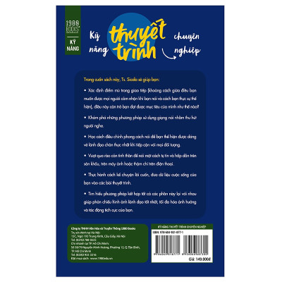 Kỹ Năng Thuyết Trình Chuyên Nghiệp: cách kể chuyện lôi cuốn từ những dữ liệu cuộc sống của bạn