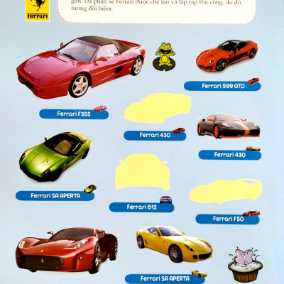 Dán Hình Ô Tô Thú Vị - Siêu Xe Siêu Ngầu