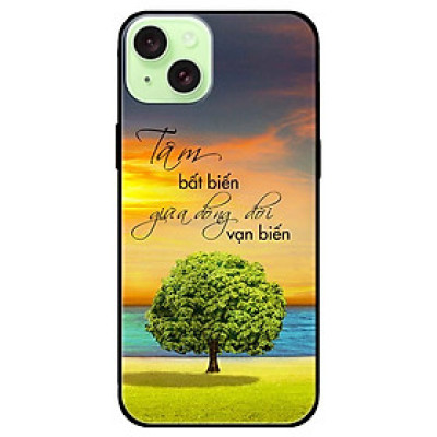 Ốp lưng dành cho Iphone 15 - Iphone 15 Plus - Iphone 15 Pro - Iphone 15 Pro Max - Tâm Bất Biếnn - Hàng Chính Hãng