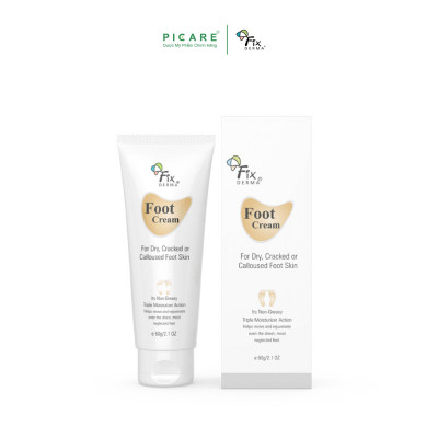 Kem Dưỡng Ẩm Giảm Nứt Nẻ Gót Chân, Mềm Mịn Da Fixderma Foot Cream 60g