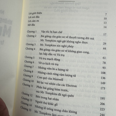 KHOA HỌC KHÁM PHÁ - NHỮNG CÂU CHUYỆN PHIÊU LƯU CỦA MR. TOMPKINS TRONG VƯƠNG QUỐC TƯƠNG ĐỐI VÀ VƯƠNG QUỐC NGUYÊN TỬ - George Gamow – NXB Trẻ