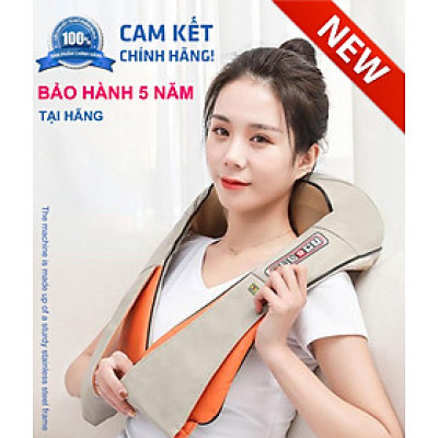 Gối massage toàn thân có dây đeo