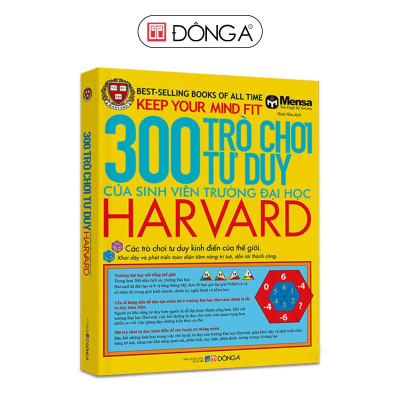 Combo 2 Cuốn 300 Câu Đố và 300 Trò Chơi Tư Duy Của Sinh Viên Trường Đại Học Harvard
