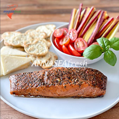 Cá hồi xông khói - vị tỏi & húng quế