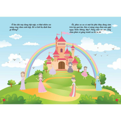 Sách - Bóc Dán Hình Thông Minh - Công Chúa Nhỏ - Little Princess Tập 2 (VT) mk