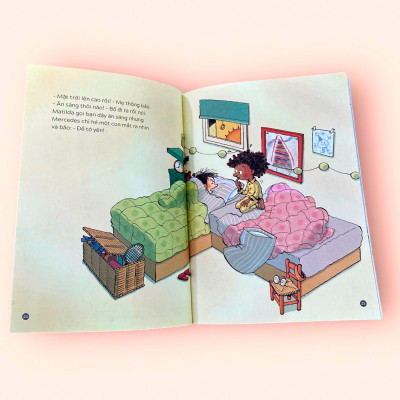 Sách cho bé - Tiến Lên Nào! - DẬY ĐI, CÔ NÀNG NGÁI NGỦ! - Một Câu Chuyện Giúp Trẻ Vui Vẻ Khi Thức Dậy - Sách tranh