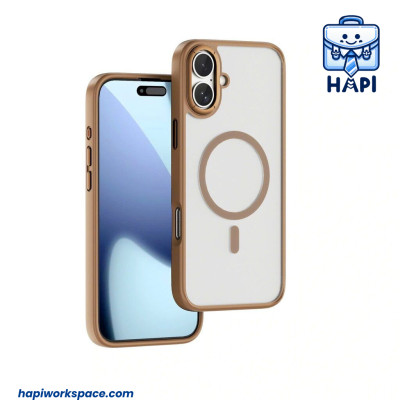 Ốp Lưng hàng chính hãng WiWU Armor Pro Wi-FGG-012 có vòng từ tính cho iP 17/17 Pro Max