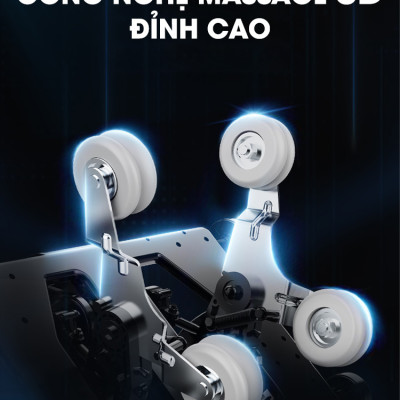 Ghế Massage Toàn Thân Lifesport LS-750, Ghế Massage Công Nghệ Bậc Nhất Kết Hợp Với Các Chất Liệu Cao Cấp BH 6 Năm