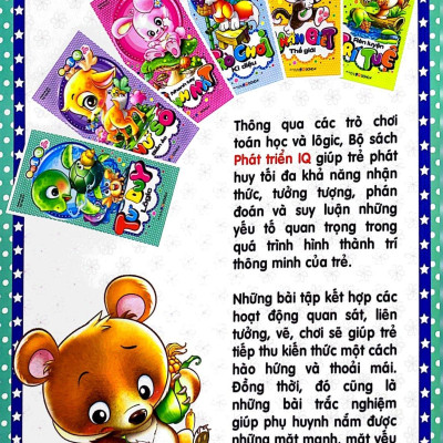 Phát Triển Iq Cho Trẻ Em - Tư Duy Lôgic (Tái Bản 2019)