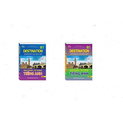 Sách - Destination B1 - Ngữ Pháp Và Từ Vựng Tiếng Anh - Combo 2 Tập - Minh Thắng