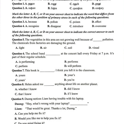 Sách - Làm Quen Đề Thi Vào 10 - Môn Tiếng Anh - Theo CT GDPT 2018 - Dành Cho Học Sinh