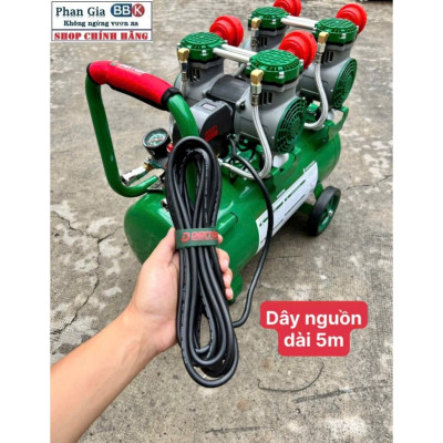 Máy Nén Khí Không Dầu Giảm Âm 50L DEKTON DK-AC2950- Công Suất 3.0HP, 100% Dây đồng, BH chính hãƞg