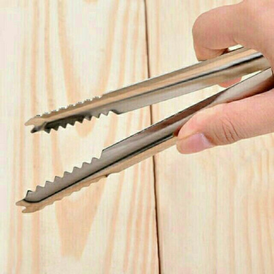 Combo 5 Kẹp Gắp Thức Ăn 25cm Bằng Thép Không Gỉ Tiện Dụng Cho Nhà Bếp Cây Gắp Đá Inox Gắp Thịt Cá, Gắp Đá Tiện Lợi