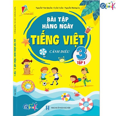 Sách - Bài Tập Hằng Ngày Tiếng Việt 3 - Tập 1 - Cánh Diều (1 cuốn)
