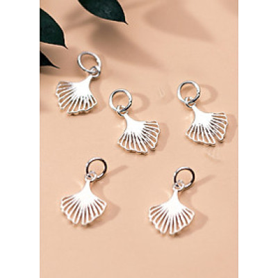 Combo 5 cái charm bạc hình đuôi cá treo - Ngọc Quý Gemstones