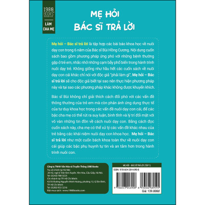 Combo 2 Cuốn: Mẹ Hỏi Bác Sĩ Trả Lời (Tập 1 + 2)