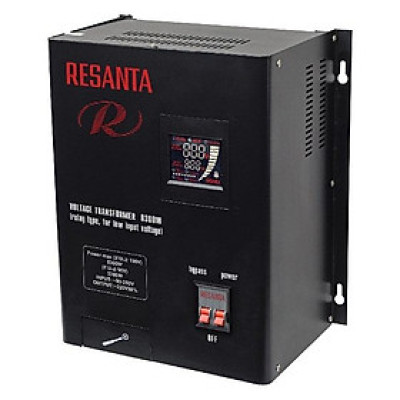 MÁY ỔN ÁP 8300W (LOẠI RƠLE, CHO ĐIỆN ÁP ĐẦU VÀO THẤP) RESANTA/HUTER 63/1/23 - HÀNG CHÍNH HÃNG