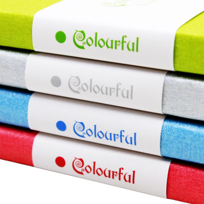 Sổ Colourful Notebook A6 - Dòng Kẻ Chấm - 120 Trang 100gsm - The Sun - Màu Xanh Lá