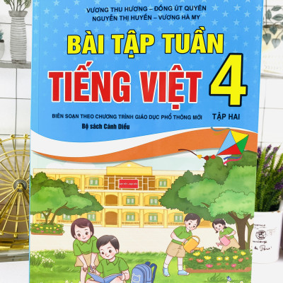 Sách - Bài Tập Tuần Tiếng Việt Lớp 4 - Biên Soạn Theo Chương Trình GDPT Mới - Cánh Diều - ndbooks